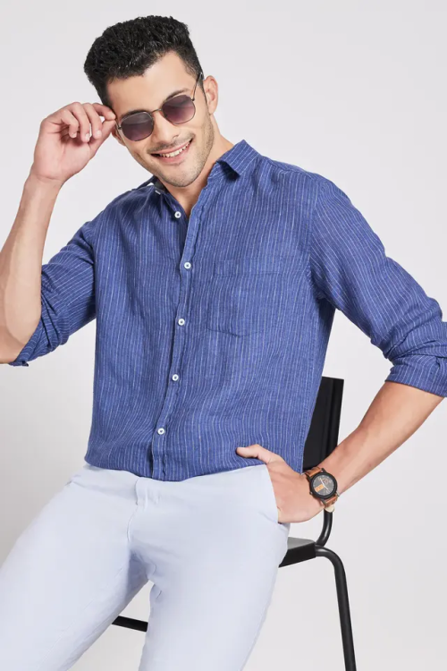 Buy-FRATINI-Navy-Stripes-Cotton-Regular-Fit-Mens-Shirt-Shoppers-Stop.png