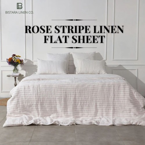 Bistara--Rose-Stripe-Linen-Flat-Sheet.jpg